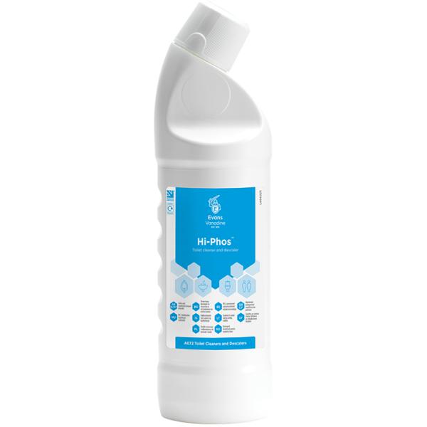 Evans Hi Phos Toilet Cleaner & Descaler 1L CASE